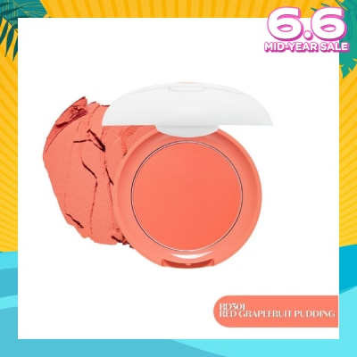ETUDE Lovely Cookie Blusher RD301 Red Grapefruit Pudding (For Bright + Natural look) 4g