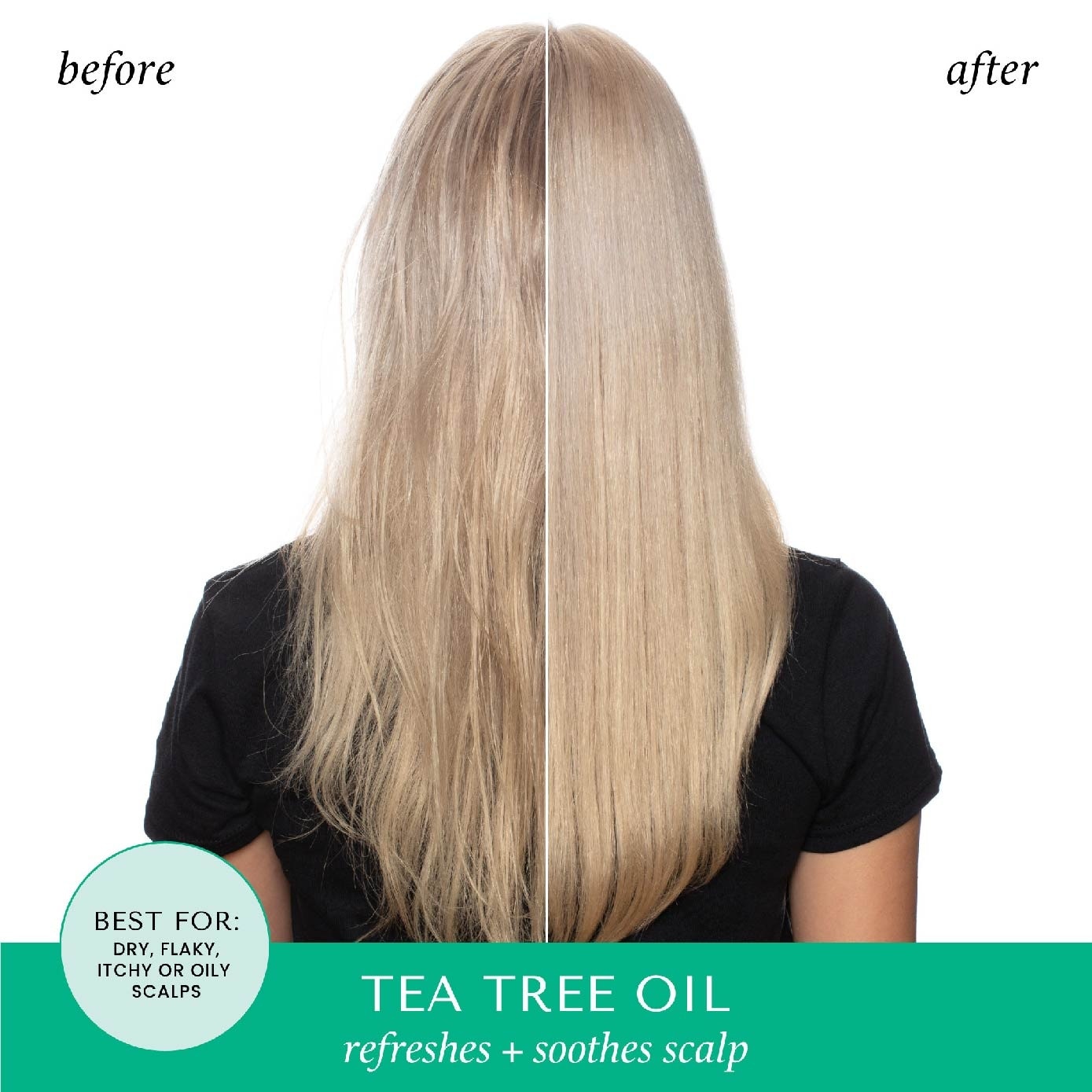 Tea Tree Oil Invigorating Shampoo (To Refreshes & Soothes Scalp) 355ml