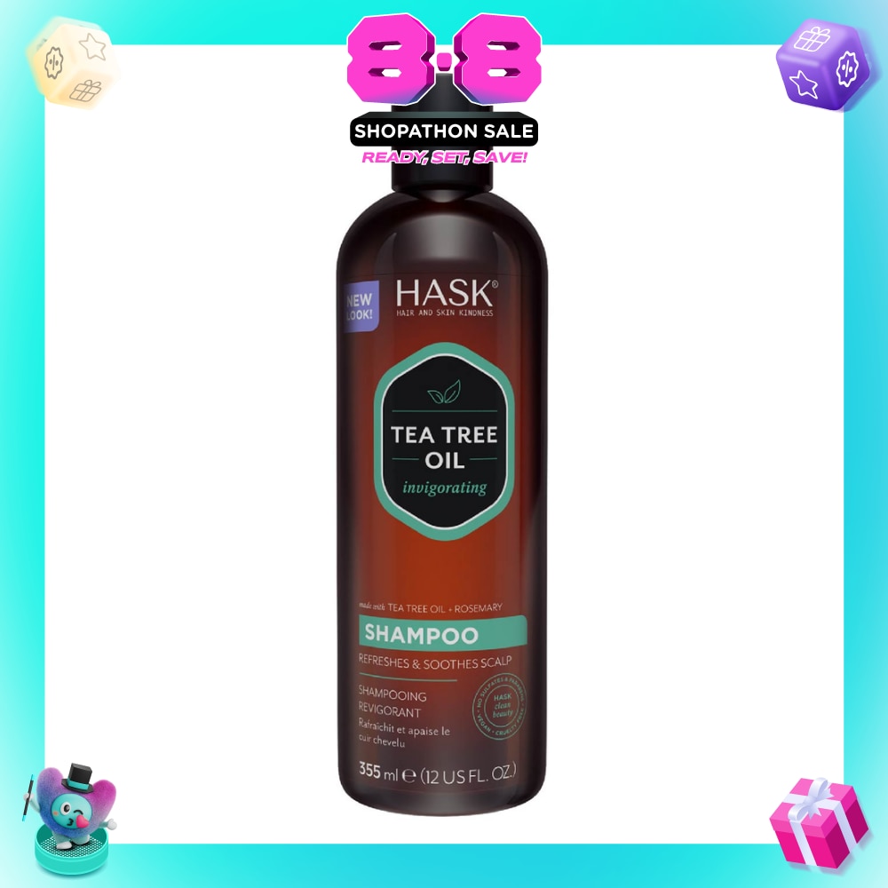 Tea Tree Oil Invigorating Shampoo (To Refreshes & Soothes Scalp) 355ml