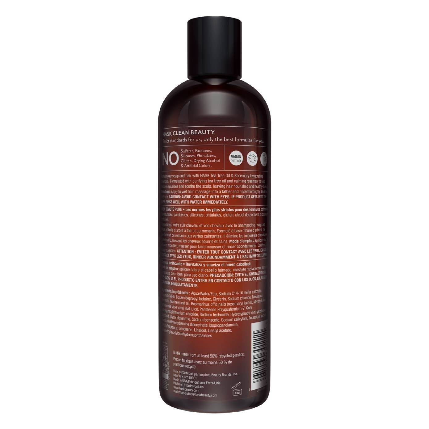 Tea Tree Oil Invigorating Shampoo (To Refreshes & Soothes Scalp) 355ml