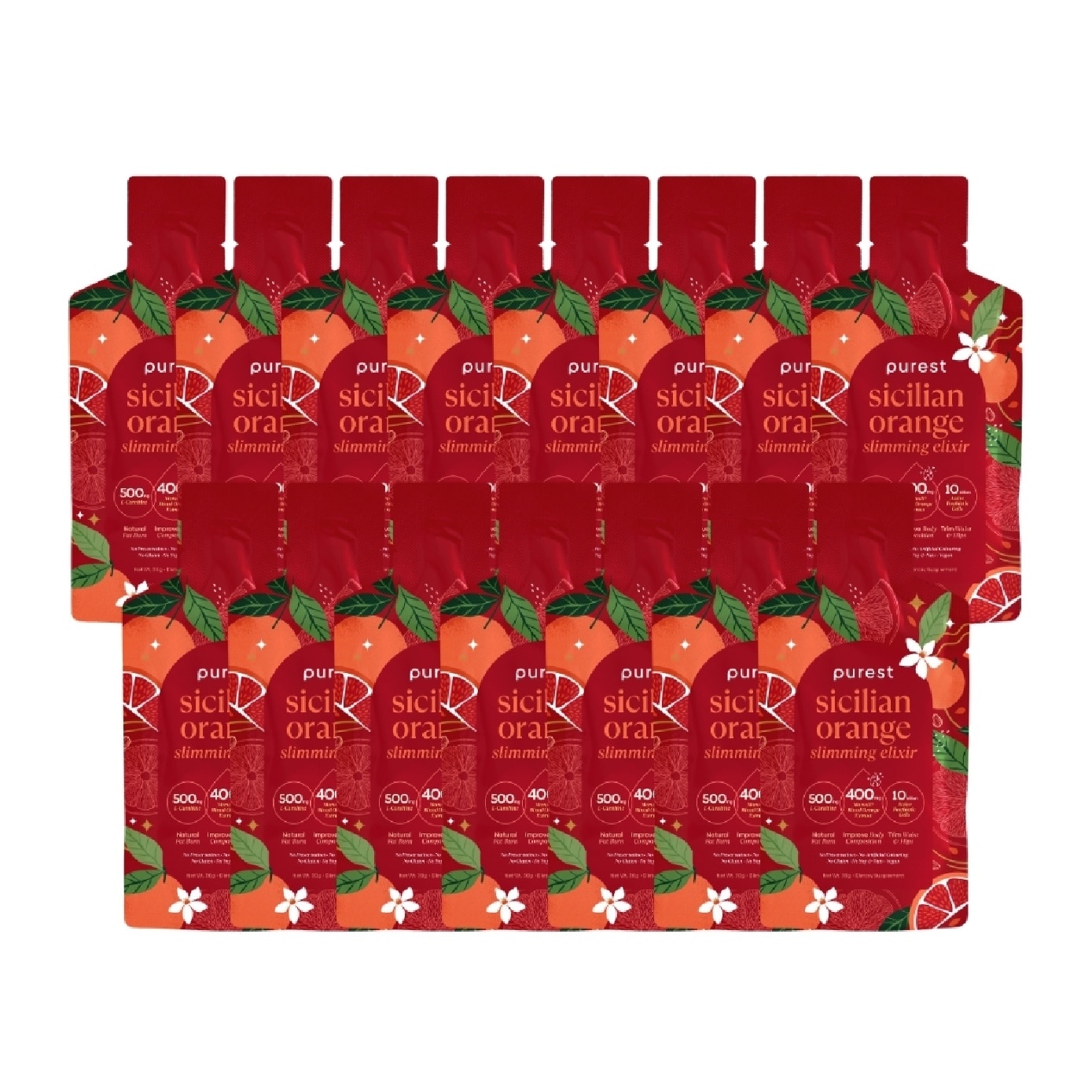 Sicilian Orange Slimming Elixir Sachet 15s (Expiry: May`2026)