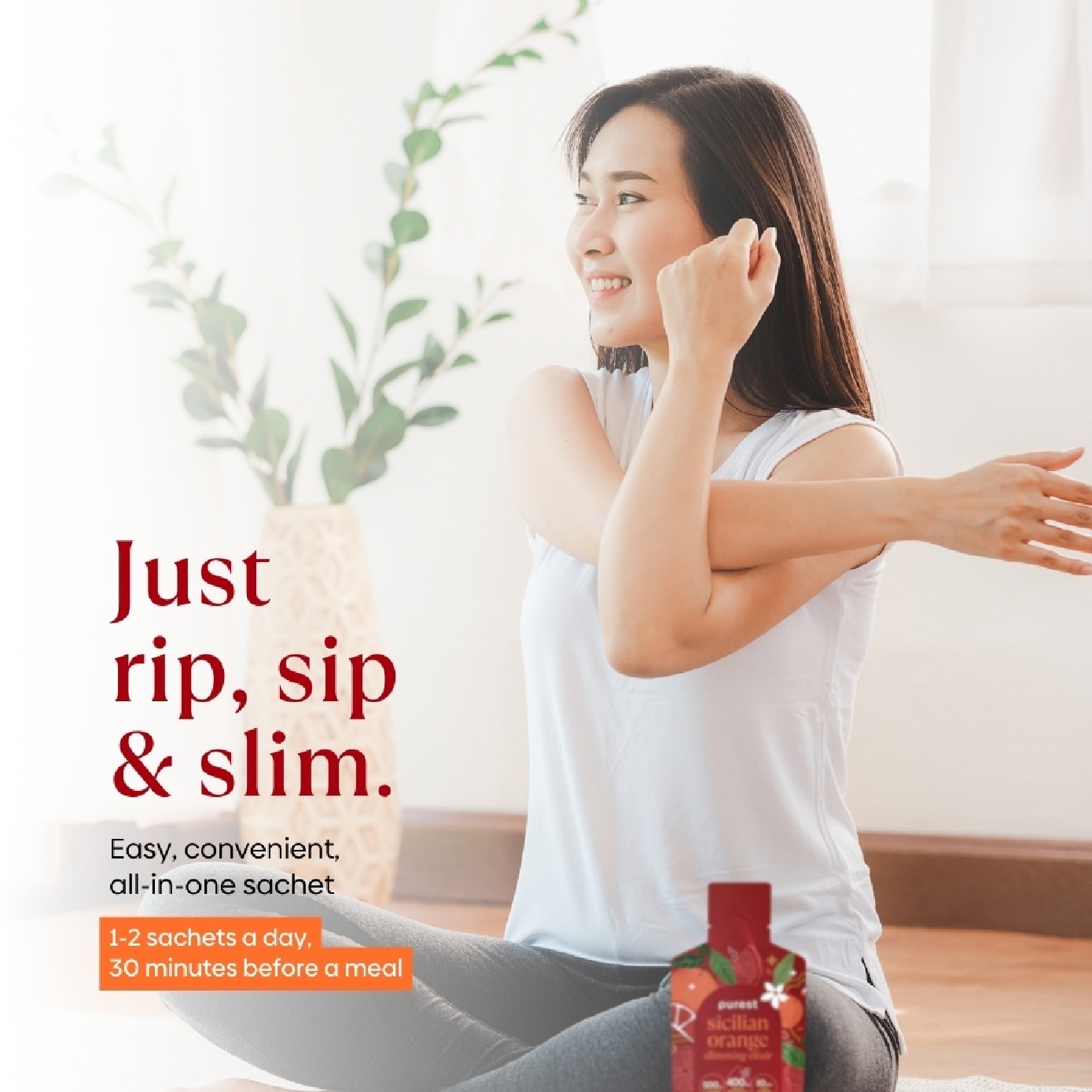 Sicilian Orange Slimming Elixir Sachet 15s (Expiry: May`2026)