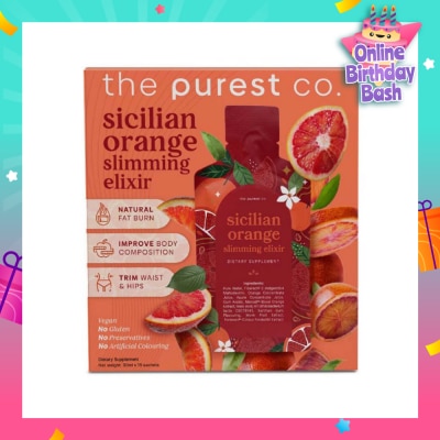THE PUREST CO Sicilian Orange Slimming Elixir Sachet 15s