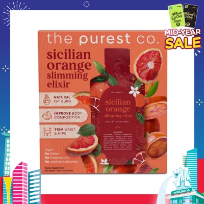 THE PUREST CO Sicilian Orange Slimming Elixir Sachet 15s
