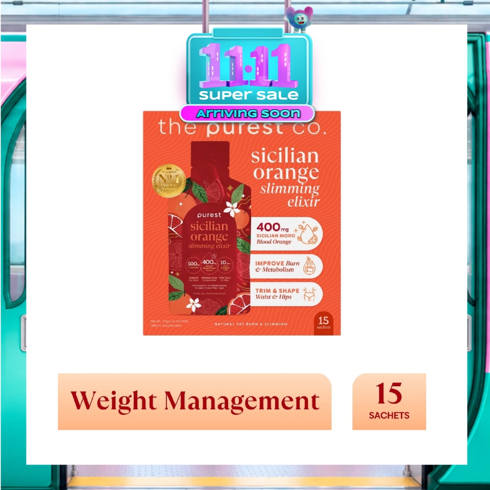 Sicilian Orange Slimming Elixir Sachet 15s (Expiry: May`2027) image