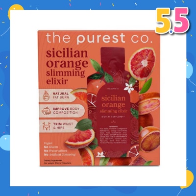 THE PUREST CO Sicilian Orange Slimming Elixir Sachet 15s