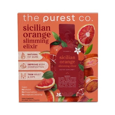 THE PUREST CO Sicilian Orange Slimming Elixir Sachet 15s