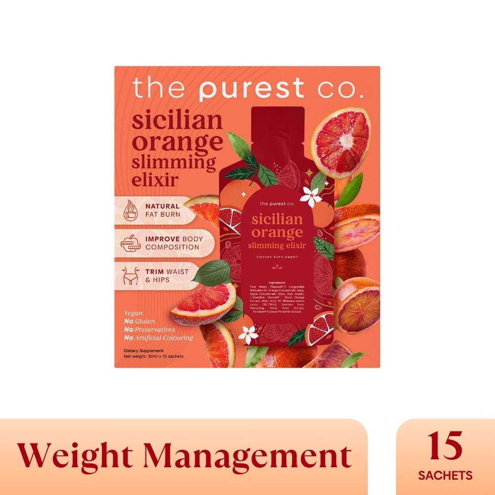 Sicilian Orange Slimming Elixir Sachet 15s (Expiry: May`2026)
