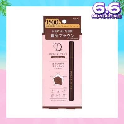 DOLLY WINK My Best Liner Deep Brown 1s