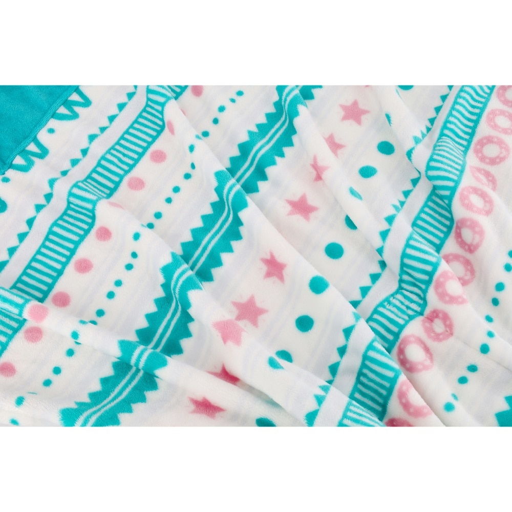 Solace Fleece Blanket with Hand & Foot Pocket 1s