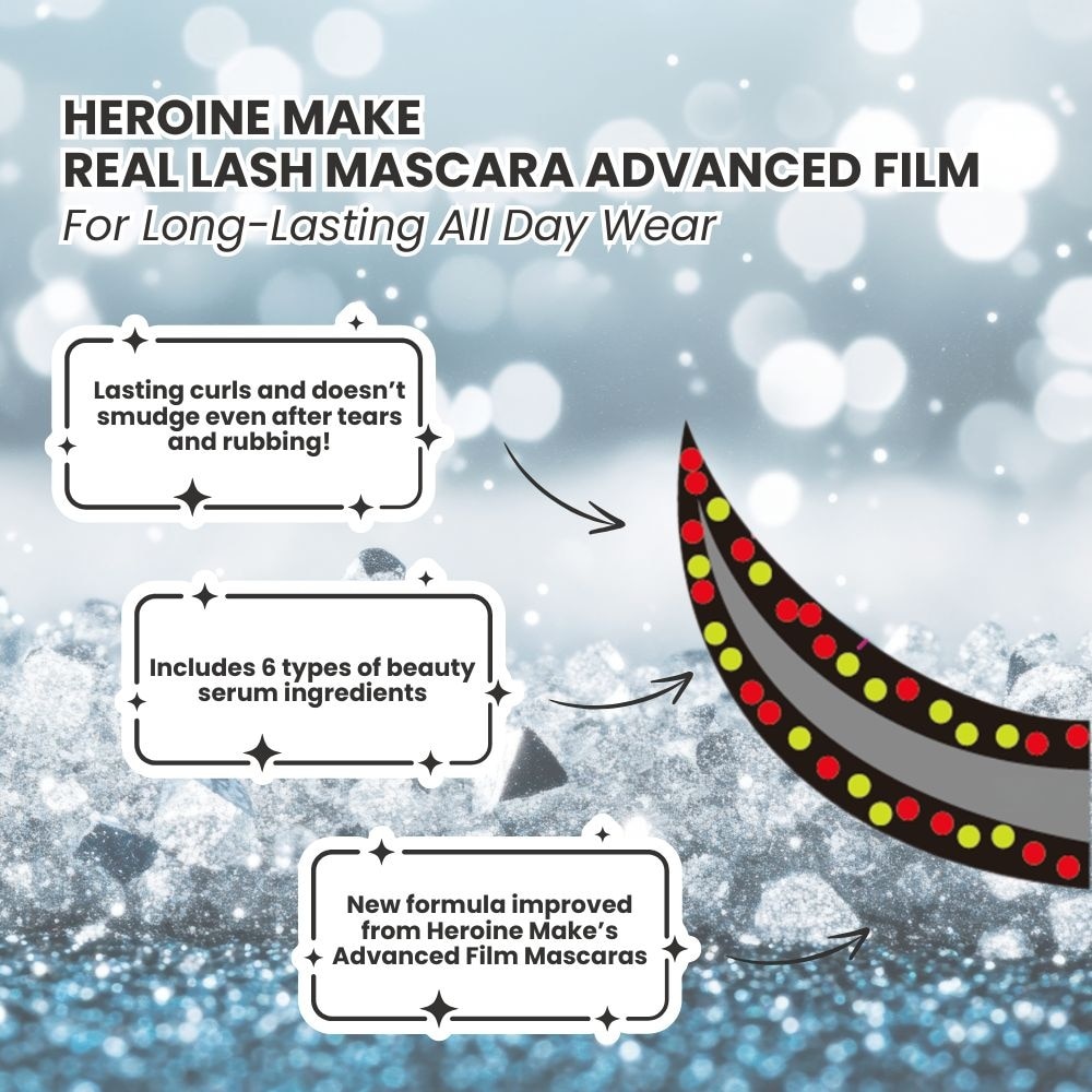 Real Lash Advanced Film Mascara Diamond Black #20 1s