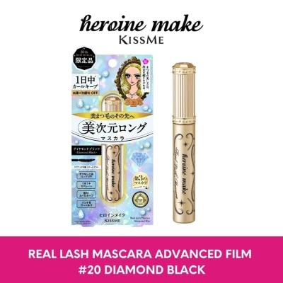 HEROINE MAKE Real Lash Advanced Film Mascara Diamond Black #20 1s
