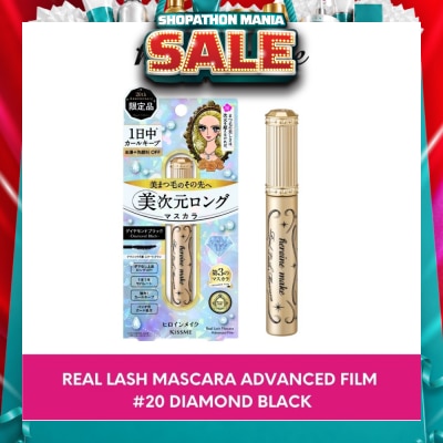 HEROINE MAKE - Real Lash Advanced Film Mascara Diamond Black #20 1s
