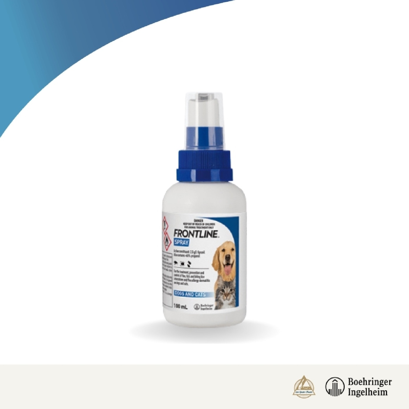 Flea & Tick Treatment Spray for Dogs & Cats 100ml