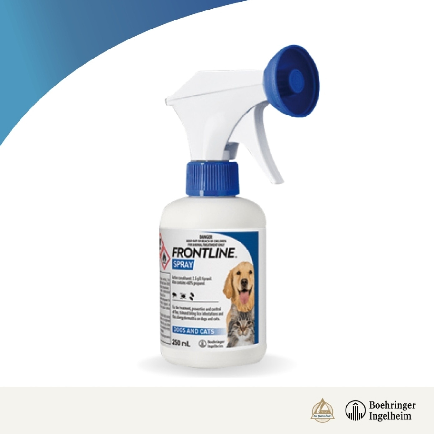 Flea & Tick Treatment Spray for Dogs & Cats 250ml