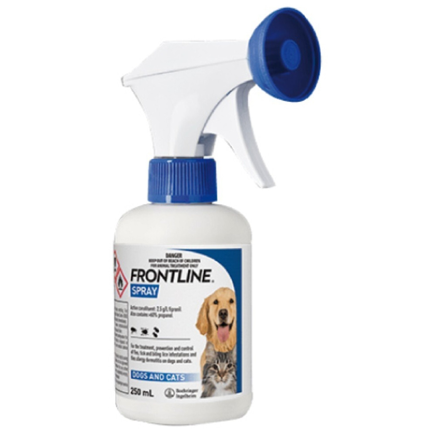 Flea & Tick Treatment Spray for Dogs & Cats 250ml