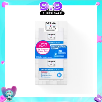 DERMA LAB - Gentle Relief Cream (For Chronic Dry, Itchy Skin, Rapid Itch Relief, Repairs Skin Barrier) 450g x 2s image