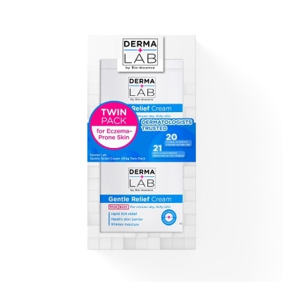 DERMA LAB Gentle Relief Cream (For Chronic Dry, Itchy Skin, Rapid Itch Relief, Repairs Skin Barrier) 450g x 2s