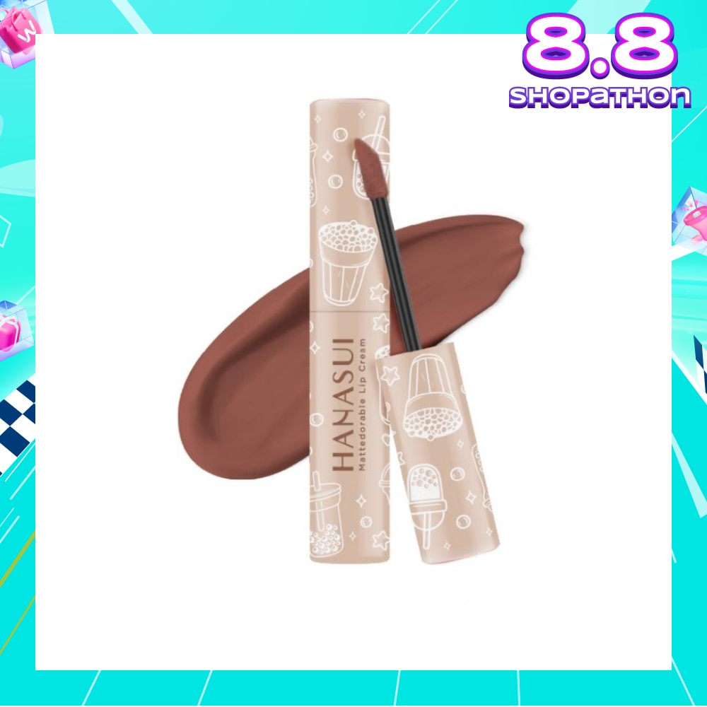 Mattedorable Lip Cream (02 Brown Sugar), Long Lasting, Lightweight, Non Drying 4g