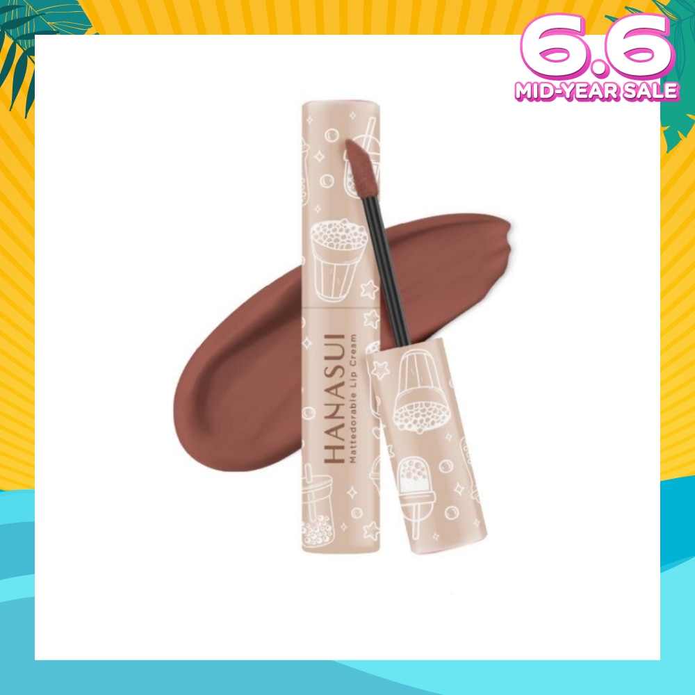 Mattedorable Lip Cream (02 Brown Sugar), Long Lasting, Lightweight, Non Drying 4g