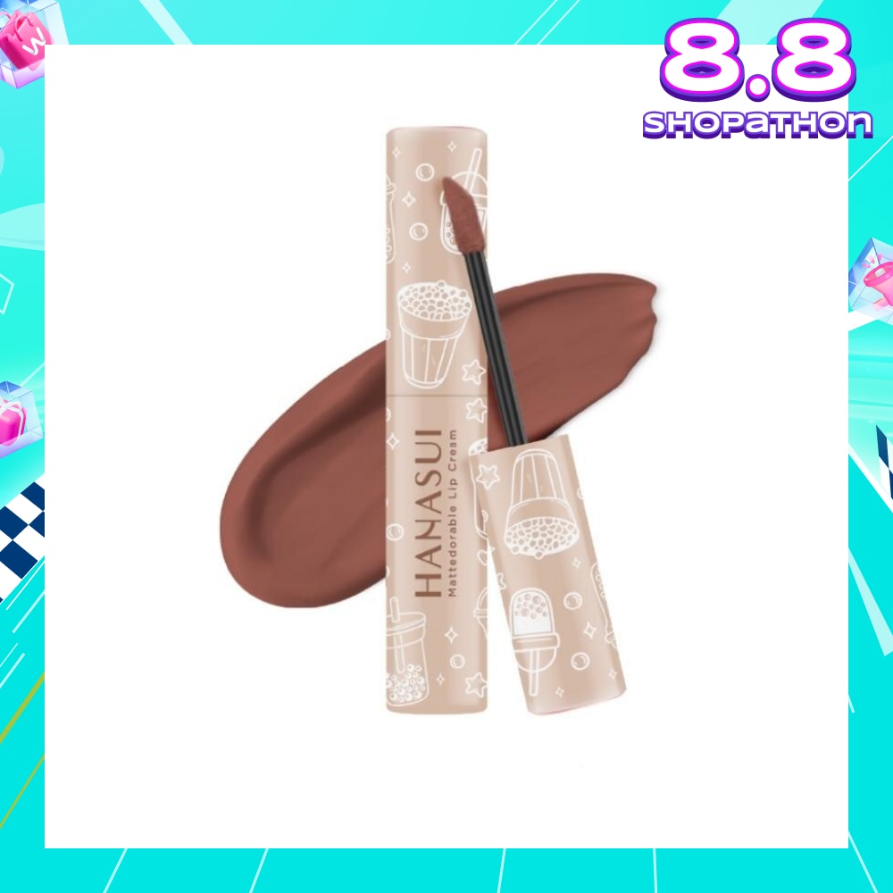 Mattedorable Lip Cream (02 Brown Sugar), Long Lasting, Lightweight, Non Drying 4g