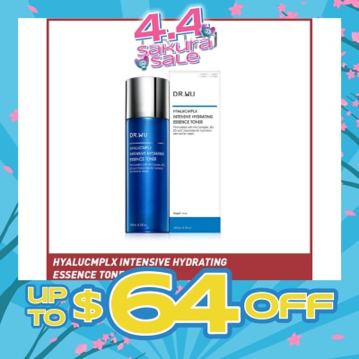 DR. WU - Hyalucmplx Intensive Hydrating Essence Toner (Toning Treatment That Rehydrates And Replenishes Skin With Moisture) 150ml