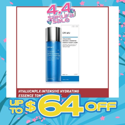 DR. WU - Hyalucmplx Intensive Hydrating Essence Toner (Light), Toning Treatment That Rehydrates And Replenishes Skin With Moisture 150ml