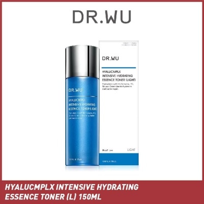 DR. WU Hyalucmplx Intensive Hydrating Essence Toner (Light), Toning Treatment That Rehydrates And Replenishes Skin With Moisture 150ml