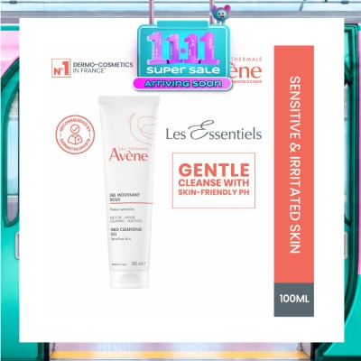 AVÈNE Mild Cleansing Gel (Gentle Soapless Foam Cleanser) for Sensitive Skin 100ml image
