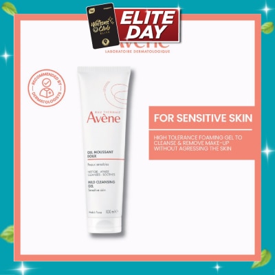 AVÈNE Mild Cleansing Gel (Gentle Soapless Foam Cleanser) for Sensitive Skin 100ml image