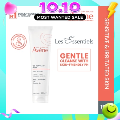 AVÈNE Mild Cleansing Gel (Gentle Soapless Foam Cleanser) for Sensitive Skin 100ml image