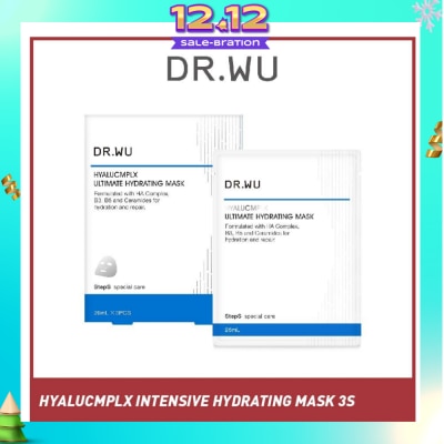 DR. WU Hyalucmplx Intensive Hydrating Mask 3s (Expiry: May`2026)