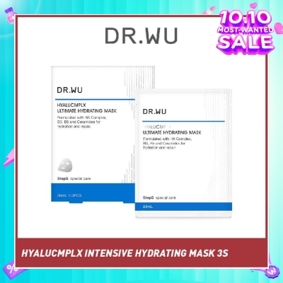 DR. WU Hyalucmplx Intensive Hydrating Mask 3s (Expiry: May`2026)