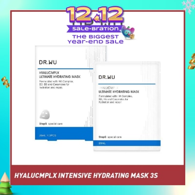 DR. WU Hyalucmplx Intensive Hydrating Mask 3s (Expiry: May`2026)