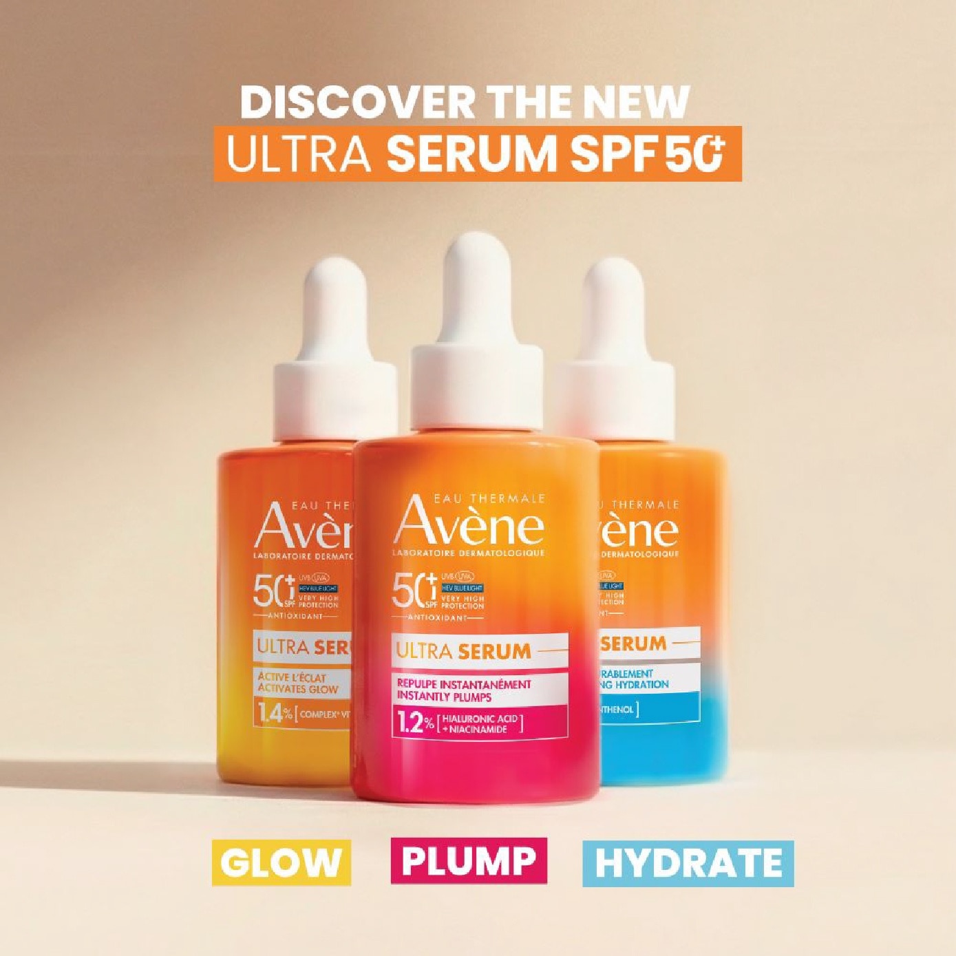 Ultra Serum SPF50+ Long-Lasting Hydration 30ml