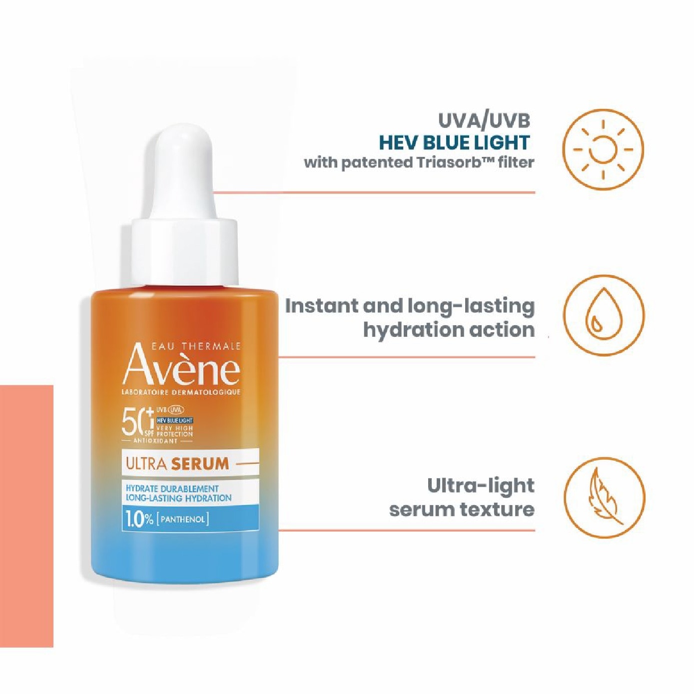 Ultra Serum SPF50+ Long-Lasting Hydration 30ml