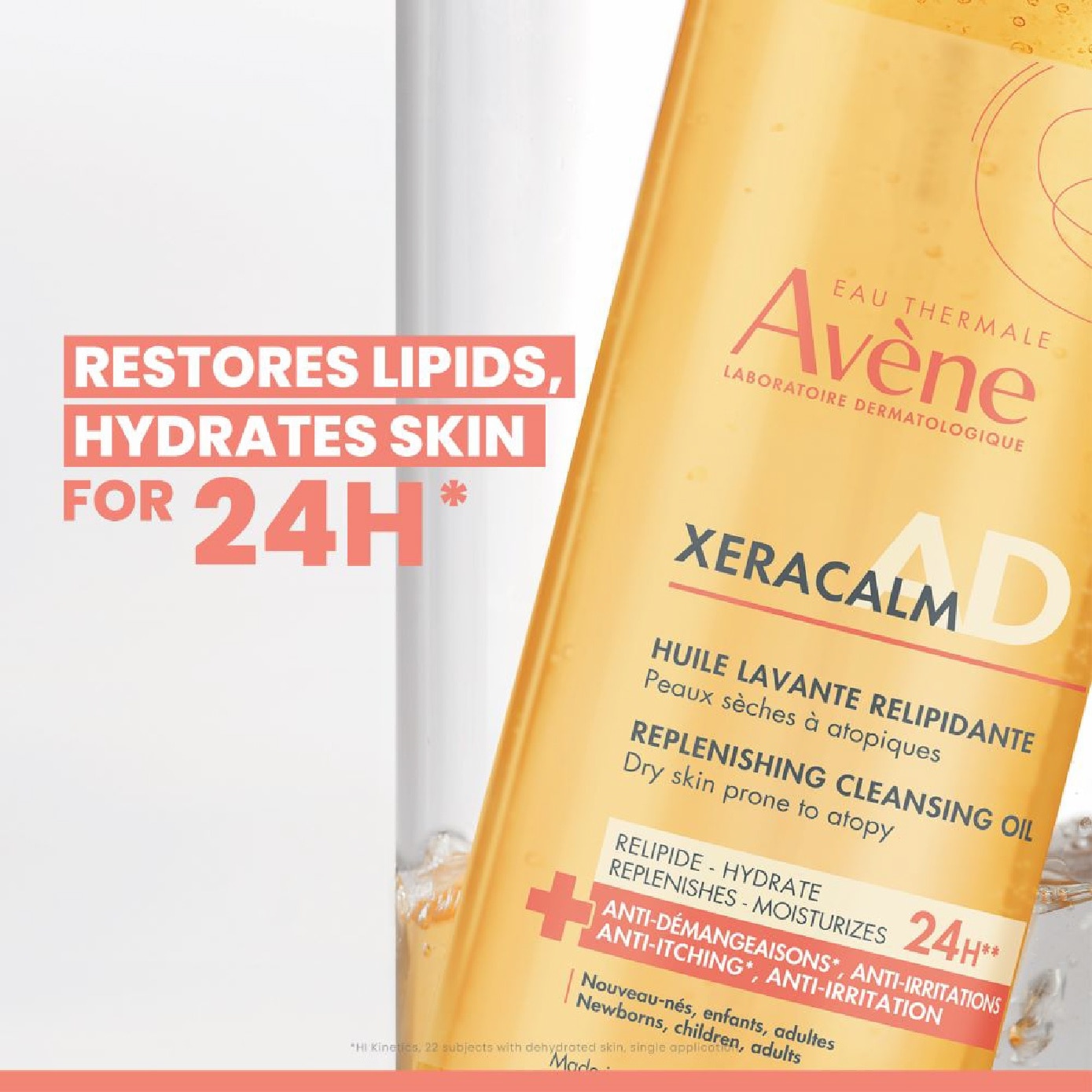 XeraCalm A.D Replenishing Cleansing Oil 1L
