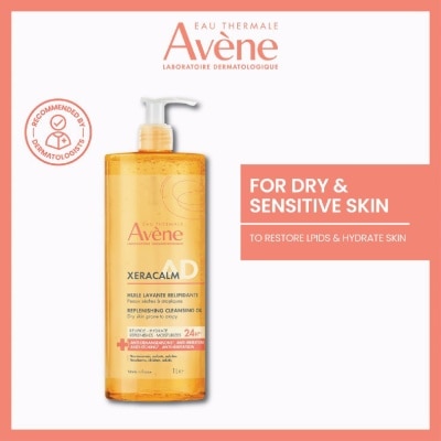 AVÈNE - XeraCalm A.D Replenishing Cleansing Oil 1L