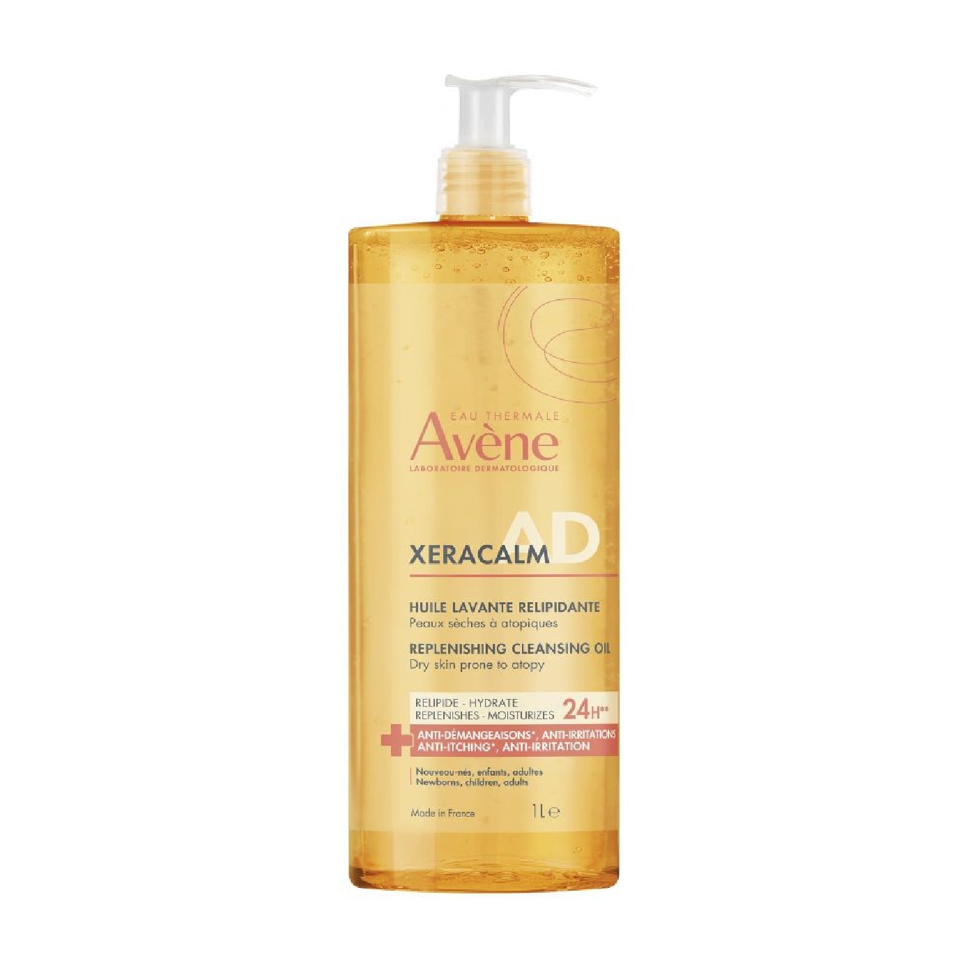 XeraCalm A.D Replenishing Cleansing Oil 1L