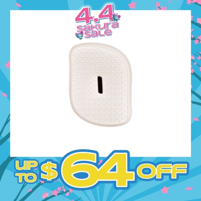 TANGLE TEEZER - Compact Styler Rose Gold (Compact Styler, Detangles And Styles, Providing The Perfect Finishing Touch When On The Go) 1s