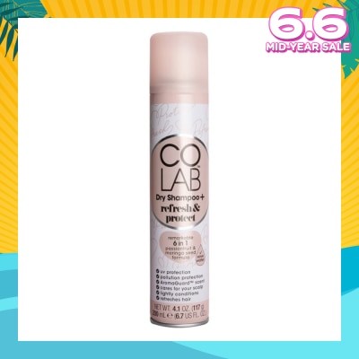 COLAB Dry Shampoo Refresh And Protect (Remarkable 6 in 1 Passion Fruit And Moringa Seed Formula) 200ml