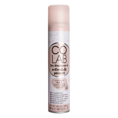 COLAB Dry Shampoo Refresh And Protect (Remarkable 6 in 1 Passion Fruit And Moringa Seed Formula) 200ml