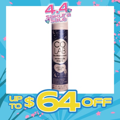 COLAB - Dry Shampoo Overnight Renew (Amazing Overnight Detox Formula) 200ml
