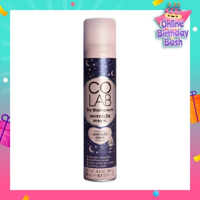 COLAB Dry Shampoo Overnight Renew (Amazing Overnight Detox Formula) 200ml