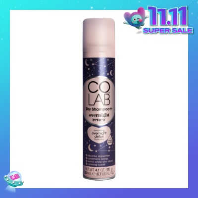 COLAB Dry Shampoo Overnight Renew (Amazing Overnight Detox Formula) 200ml