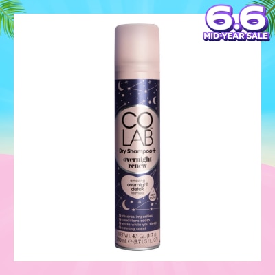 COLAB Dry Shampoo Overnight Renew (Amazing Overnight Detox Formula) 200ml
