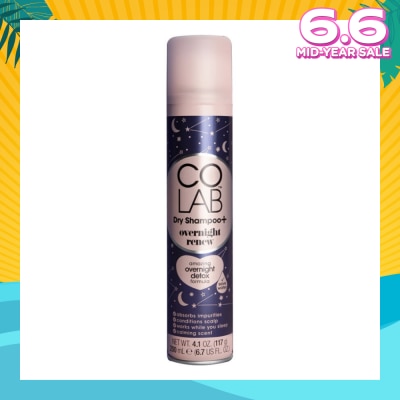 COLAB Dry Shampoo Overnight Renew (Amazing Overnight Detox Formula) 200ml