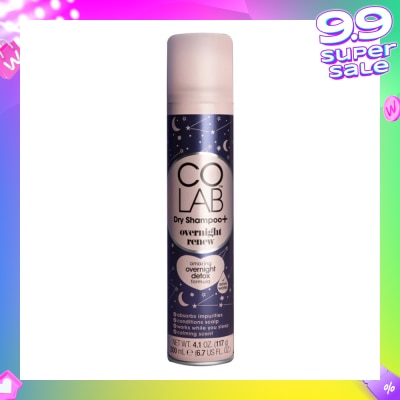 COLAB Dry Shampoo Overnight Renew (Amazing Overnight Detox Formula) 200ml