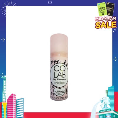 COLAB Dry Shampoo Original Fragrance (Amazing Oil Absorbation Without White Residue) 50ml