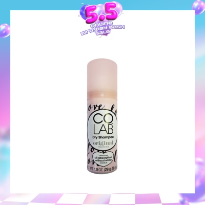 COLAB - Dry Shampoo Original Fragrance (Amazing Oil Absorbation Without White Residue) 50ml